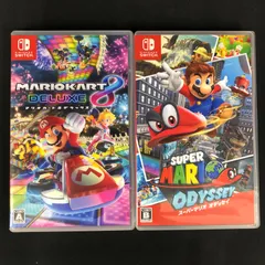 中古 Switch マリオカート8デラックス スーパーマリオオデッセイ セット