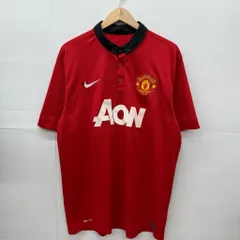 中古  13 14  ナイキ  マンチェスターユナイテッド　ホームユニフォーム  XLサイズ  532837-624  NIKE  メンズ  トップス  ストリート系  サッカー系  プレミアリーグ  イングランド  赤系  【V1853-001】◇214