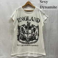 セクシーダイナマイトロンドン オーバーサイズ Uネック Tシャツ ミニワンピ ENGLAND パンク Y2K レディース - ISItems【USED】【古着】【中古】50146970のサムネイル