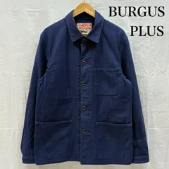 ロバストワークス BURGUS PLUS バーガスプラス ユーロ フレンチ ワーク ジャケット カバーオール メンズ 40 ISItems【USED】【古着】【中古】50146986