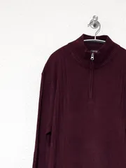 【DOCKERS】ハーフジップニット XL ドッカーズ セーター ビックサイズ 古着