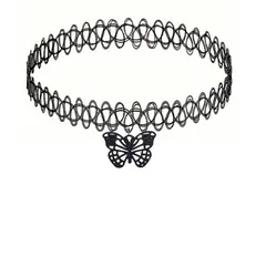 🦋【SNSで話題】蝶々バタフライ チャーム タトゥーチョーカー 韓国