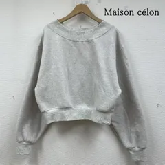 maisoncelon オフショルダースウェット 2025年最新】celon off shoulder sweatの人気アイテム - メルカリ