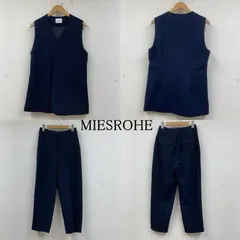 古着 MIESROHE MWFV241061 コンフォート マニッシュ ベスト クロップド コクーン パンツ mwfp241073 レディース 1 ISItems【USED】【古着】【中古】50146971のサムネイル