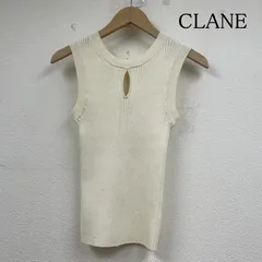 クラネ 25SS W FACE HOLE KNIT TOPS ダブルフェイス ホール ニット トップス 18106-2182 レディース 1 ISItems【USED】【古着】【中古】50146987のサムネイル