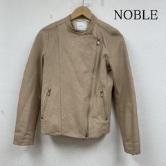ひろK様専用NOBLE ノーブル ラムレザージャケット38 - メルカリ