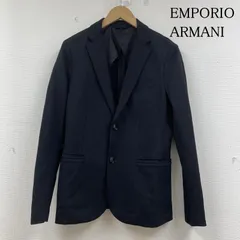 エンポリオアルマーニ テーラード ジャケット スーツ 2B シングル ブレザー 無地 ストレッチ 8N1G81 1JEZZ メンズ 46 ISItems【USED】【古着】【中古】50146948