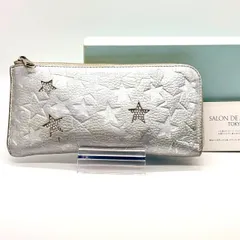 9/7まで限定お値下げ！美品！サロンドアルファード　シルバー 星柄 長財布 2025年最新】サロンドアルファード財布の人気アイテム - メルカリ