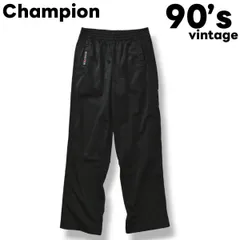 90sヴィンテージ チャンピオン Champion バスケットボール トラックパンツ ジャージ M ブラック メンズ
