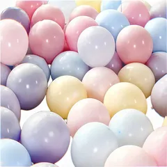 【新品】 MOCOYEE 風船 マカロンバルーン アソート風船 300個セット 10インチ 空気入れ付き パステルカラー 極厚 丸型 風船装飾セット お誕生日 パーティー クリスマス 結婚式 文化祭 バルーンアーチ 飾り 装飾 1