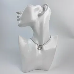 【中古】Christian Dior クリスチャンディオール Dロゴ アクセサリー ネックレス ペンダント シルバー ヴィンテージ レディース【中古美品】HIBUOCHI VINTAGE