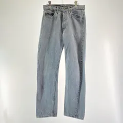 【中古】80s LEVI'S 501 ブラックデニム W29 L30 先染め 501-0658 ブラック リーバイス[17]