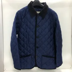 02w20648 トラディショナルウェザーウェア Traditional Weatherwear  キルティングジャケット  ネイビー 38  中国製 メンズ  アウター  【中古品】