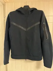 ナイキ テックフリース フーディー ジップアップ M ブラック