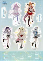 【中古】アクリルスタンド・アクリルパネル 4期生 アクリルジオラマ フェスティバルver. 「バーチャルYouTuber ホロライブ ヴァイスシュヴァルツ＆Reバース presents ホロライブプロダクションフェスティバル」