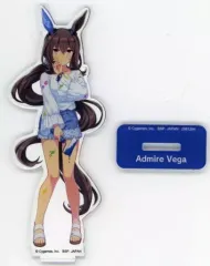 【中古】アクリルスタンド・アクリルパネル アドマイヤベガ スタンド付きビッグアクリルプレート～ペインタースタイル～vol.2 「ウマ娘 プリティーダービー NAMCO Promotion SECOND」