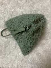 THYREN フリース 三角 ミニバッグ