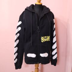 Off-White TEMPERATURE ジップアップパーカー XL Off-White TEMPERATURE ジップアップパーカー XL - メルカリ
