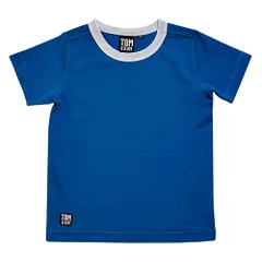 【新品未使用】【キッズサイズ】Tom＆Teddy ラッシュガード 半袖 エレクトリックブルー
