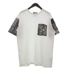 ノースフェイス パープルレーベル THE NORTH FACE PURPLE LABEL ナナミカ Tシャツ カットソー 半袖 切替 コットン N25SH071 白 ホワイト 紫 パープル M