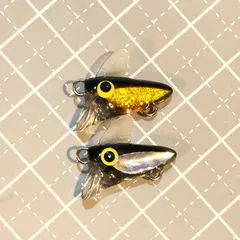 new豆ミノ20スタビライザーR 8個セット　チャビングルアー カワムツ チャビングにぴったりな豆ミノ20スタビライザー 今月はブラック