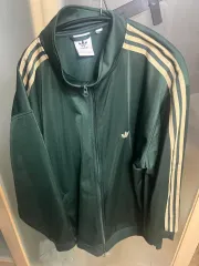 XL アディダス オリジナルス ベッケンバウアー トラック ジャケット シャドウ グリーン