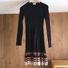 RED VALENTINO ストライプ長袖ロングワンピース　美品❗ RED VALENTINO ストライプ長袖ロングワンピース 美品❗ RED VALENTINO