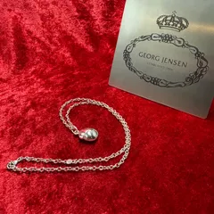 ジョージジェンセン シルバー　スカラベ ネックレス 2025年最新】ジョージジェンセン スカラベの人気アイテム - メルカリ