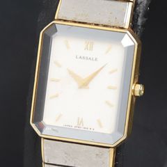 【稼働品】SEIKO LASSALE 5A54-2010 クォーツ シルバー 稼働品】SEIKO LASSALE 5A54-2010 クォーツ シルバー - メルカリ