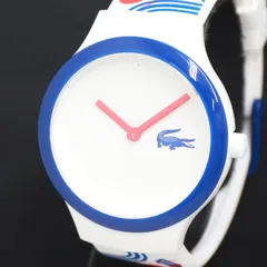 QZ Lacoste 6.361.027 白文字盤 レディース腕時計 2000000 NSK KRK