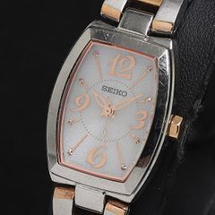 SEIKO レディース腕時計 純正ベルト V117-0CF0 ブレスウォッチ - メルカリ