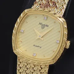 【希少】Nivada 腕時計 クウォーツ ペア ゴールドトーン デイト スイス製 Yahoo!オークション -「nivada 時計」(メンズ腕時計) の落札相場・落札価格