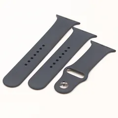 箱付 良品 アップルウォッチ 純正バンド ミッドナイトカラー スポーツバンド 45MM用 メンズ/レディース腕時計 2000000 NSK MST