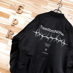 レア/廃番【ジーユー×アンダーカバー】限定コラボ MA-1 ブルゾン L 黒×白ホワイト モノトーン