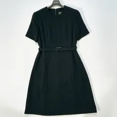 美品 東京ソワール トウキョウソワール ブラックフォーマル ワンピース ロング 礼服 冠婚葬祭 13号