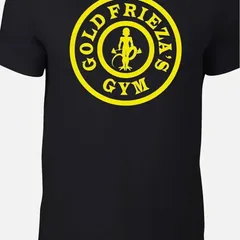 【新品未使用】GOLD FRIEZA’S GYM ゴールド フリーザ ジム TRAIN INSAIYAN Tシャツ ブラック Mサイズ ドラゴンボール GOLD GYM