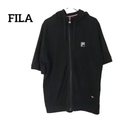 FILA フィラ 半袖 ジップアップ パーカー