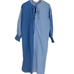 ミルクフェド MILKFED. STRIPED SKIPPER DRESS ストライプ スキッパー ドレス ワンピース レディース ONE SIZE のサムネイル