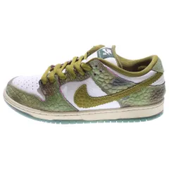 NIKE SB (ナイキエスビー) ×Alexis Sablone DUNK LOW PRO PRM HJ3386-300 アレクシスサブローン ダンク ローカットスニーカー グリーン/ホワイト US9/27.0cm