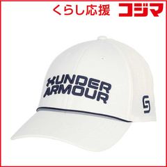 原辰徳さんサイン入り ゴルフ キャップ 帽子 新品 白 アンダーアーマー