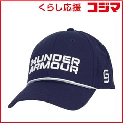原辰徳さんサイン入り ゴルフ キャップ 帽子 新品 白 アンダーアーマー