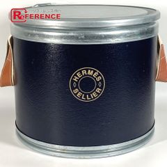 HERMESエルメス スモールボックス セラドン サドルボックス 馬具缶