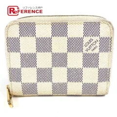 LOUIS VUITTON ルイヴィトン コインケース ジッピーコインパース N63069 ダミエアズールキャンバス ホワイト