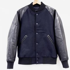 ユニクロ スタジアムジャンパー 4XL 大きいサイズ メンズ ネイビー