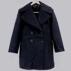 人気完売 UNIQLO +J ユニクロ×ジルサンダー コラボ ダブルフェイスピーコート ウールコート S レディース