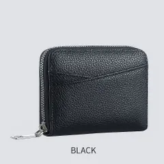 【ミニ財布 / 小銭入れ】ブラック  コインケース レディース メンズ 小さい財布 無地 カジュアル