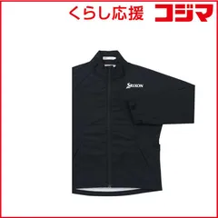 【 新品 未開封 】 ダンロップ(スリクソン)　レインスーツ ブラック LL 【返品交換不可】　SMR5001 未使用 送料無料