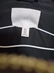 H&M ブラック ブラウス L サイズ