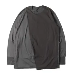 ripvanwinkle リップヴァンウィンクル Tシャツ サイズ:L / 22AW 立体切替し クロス ロングスリーブ Tシャツ (CROSS JERSEY-T) / グレー(Selenium Gray) / トップス カットソー 長袖【メンズ】【中古】のサムネイル