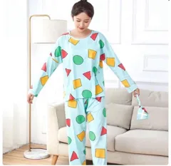 パジャマ 長袖　部屋着 クレヨン しんちゃん 新品 ルームウェア 可愛い